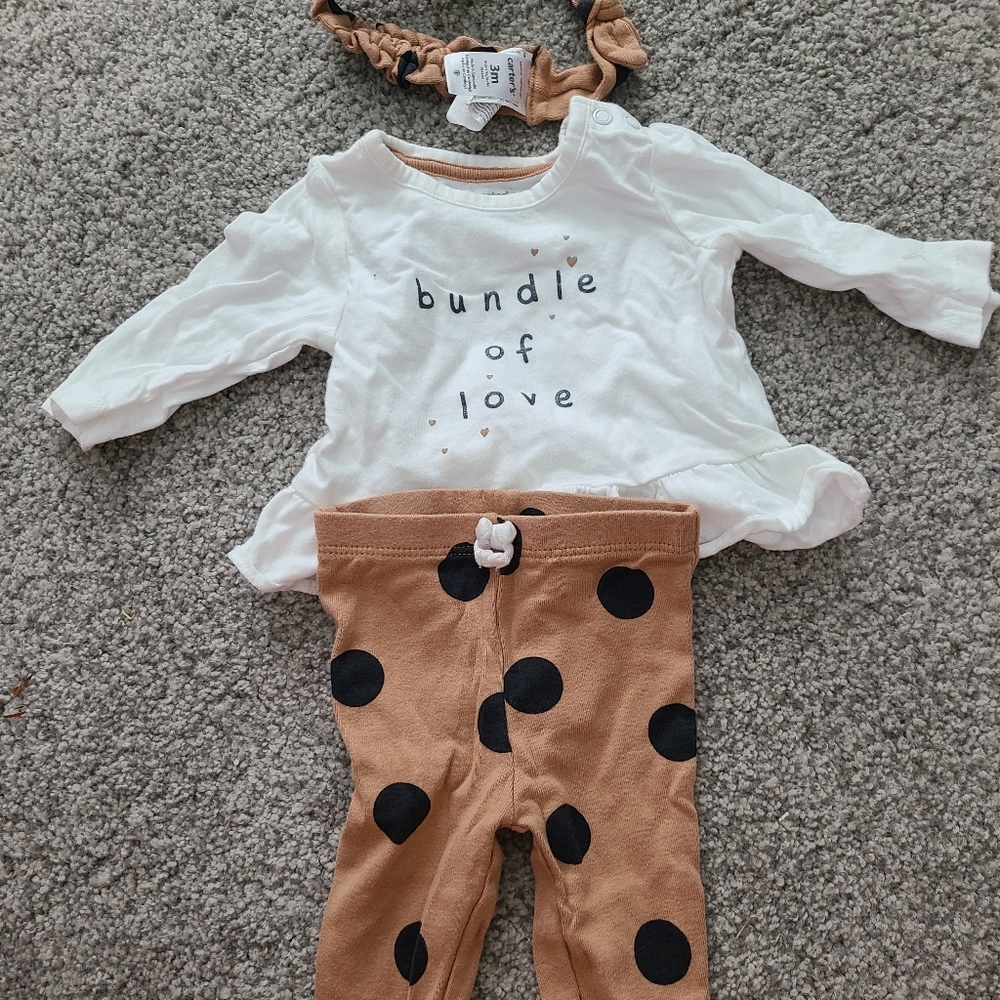 Bundle of love baby outfit